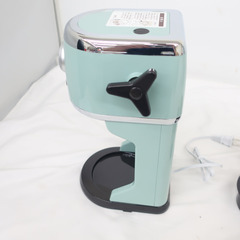 LADONNA (ラドンナ) キッチン家電 コンパクト電動ふわふわかき氷器 ペールアクア K-IS14-PA 【コンプオフ金沢野々市店】の画像