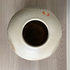 【新品未使用】信楽焼 志がらき焼 壺 花瓶 花器 置物 日本製の画像