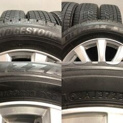 走行短【BS BRIDGESTONE BLIZZAK VRX3 215/60R16】2023 スタッドレス Weds JOKER 16インチ 6.5J5HPCD114.3+40 クラウン カムリ等(MTD001)クレジットカード QRコード決済可能の画像