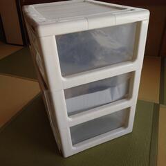 【再値下げ】残り数日！３段衣装ケースの画像