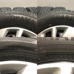 【YOKOHAMA iG60 185/65R15】スタッドレス【ホンダ フリード 純正スチールホイール 15インチ 5.5J5HPCD114.3+50】バリ溝　(KTJ499)クレジットカード QRコード決済可能の画像