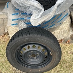 ダンロップ　スタッドレス　195/65R15 鉄ホイール