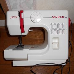 ジャンク　JANOME コンパクト電動ミシン 【sew D`Li...