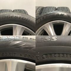 【BS BLIZZAK VRX2 235/50R17】スタッドレス【TOYOTA クラウンマジェスタ 純正ホイール 17インチ 7.5J5HPCD114.3+39】4本　(MTG946)クレジットカード QRコード決済可能の画像