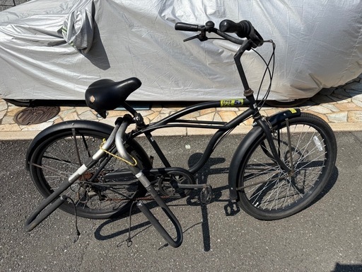 湘南 鵠沼海岸 サーフショップ JANIS SDP 自転車 ビーチ