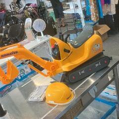 0617-284 乗り物おもちゃ　ショベルカー　ケンケンキッキ