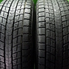 ダンロップ　ウインターマックス　ＳＪ８　225/65Ｒ17　4本　19年製　ヴァンガード ハリアー 250403201の画像