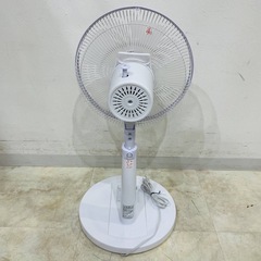 値下げ　NC1185 動作品 Teknos テクノス　リビングメカ扇風機　30cm KI-1737 2022年製の画像