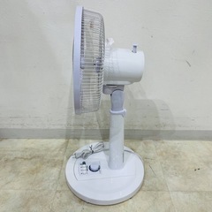 値下げ　NC1185 動作品 Teknos テクノス　リビングメカ扇風機　30cm KI-1737 2022年製の画像