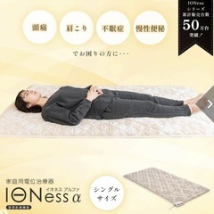 値下げ★電位治療器イオネスの画像