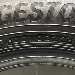 BS BRIDGESTONE ECOPIA NH200C 155/65R13 13インチ 夏タイヤ 1本 22年製 バリ溝 ゼスト ライフ アルト ラパン スピアーノ等　(KTA246)クレジットカード QRコード決済可能の画像