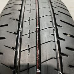 BS BRIDGESTONE ECOPIA NH200C 155/65R13 13インチ 夏タイヤ 1本 22年製 バリ溝 ゼスト ライフ アルト ラパン スピアーノ等　(KTA246)クレジットカード QRコード決済可能の画像