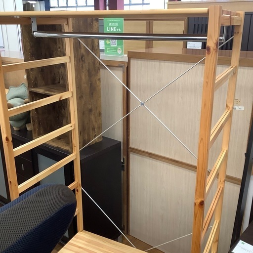 無印良品 ユニットシェルフワードローブ【トレファク 川越店】