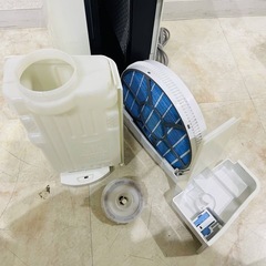 値下げ　NC1389 動作品 SHARP シャープ 加湿空気清浄機 KC-A50-W ホワイト　高濃度プラズマクラスター7000 2013年製の画像