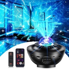 【新品未使用品】スタープロジェクターランプベッドサイド インテリ...