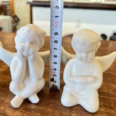 天使 インテリア オブジェ 陶器 ベビーエンジェルの画像