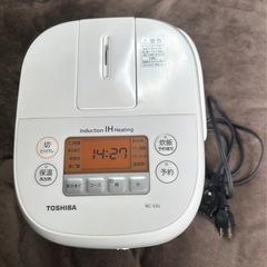 相談中  東芝IH炊飯器