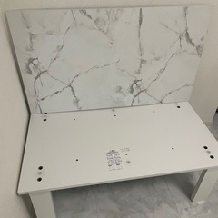 【池袋周辺】こたつテーブル マブールホワイト 105×60㎝の画像
