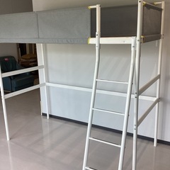 パイプハイベッド【町田市再生家具】250825の画像