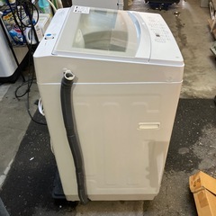 I2506-439 ニトリ全自動洗濯機 NTR60 2022年製 6kg 動作確認済み キズ汚れ有り　の画像