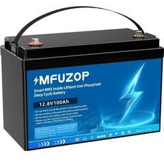 ■新品■ MFUZOP 12V 100Ah LiFePO4 リン...