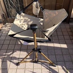 LOGOS🏕️のキャンプチェアの画像