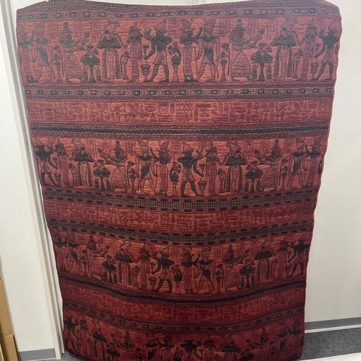 エジプト柄 絨毯 ベルギー製