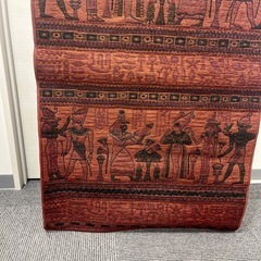 エジプト柄　玄関マット　ベルギー製の画像