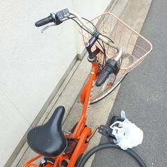 ブリヂストン ステップクルーズe♪オレンジ♪8.7AH 26インチ