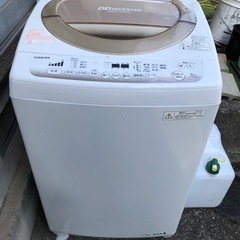 室内使用　東芝　洗濯機　8キロ