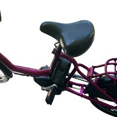 電動アシスト自転車】YAMAHA PAS Kiss 大型カゴ付き！子ども乗せ