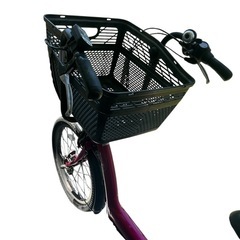 電動アシスト自転車】YAMAHA PAS Kiss 大型カゴ付き！子ども乗せ