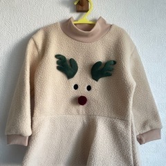 クリスマス　子ども　ワンピース