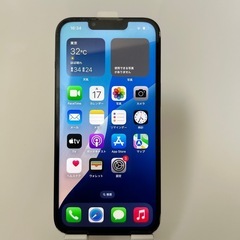 訳あり・ジャンク　iPhone13 128GB　フロントパネル・バッテリー交換済の画像