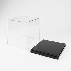 コレクションケース レギュラー 幅24cm 卓上 クリアケース クリア 透明 収納 （コレクション ケース プラスチック フィギュア ディスプレイケース ディスプレイ インテリア 飾る おしゃれ 日本製の画像