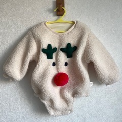 クリスマス　子ども　ロンパース