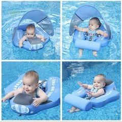 値下げしました【中古美品】 Manbo ベビーフロート幼児防水スイミングプールリング　の画像
