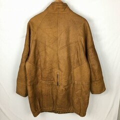 CHRIST　レザージャケット/ライナーボア　サイズXL程度　茶　キャメル　管NO.A11-16の画像