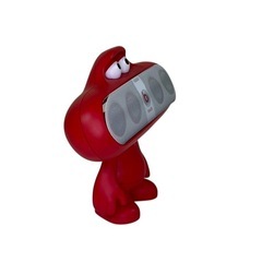 【箱付き美品】Beats Pill スピーカースタンド レッドキャラクターの画像