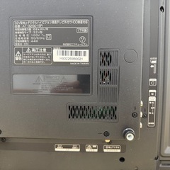 32型液晶テレビの画像