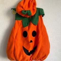 ハロウィン　カボチャ　ワンピース