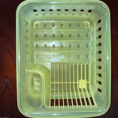 水切りラック黄色の画像