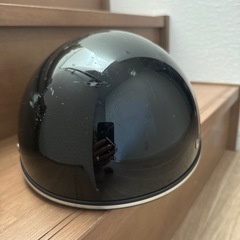 黒の半ヘル　傷多め