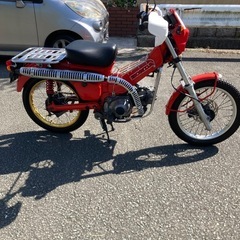 最終大幅値下げハンターカブ１１０ c c車体番号JD０１ー１０１、、、年式１９８１年型の画像