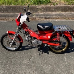 ハンターカブ１１０ c c車体番号JD０１ー１０１、、、年式１９...