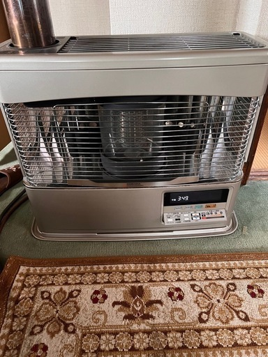 コロナ　UH-7716PK　煙突式石油ストーブ　床暖房機能付き　2016年製　動作確認済み