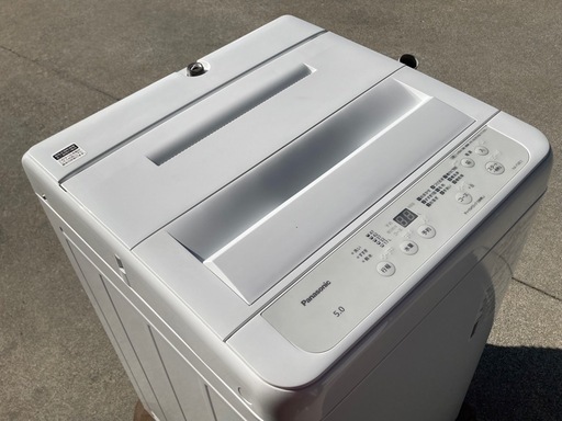 M5J◇パナソニック 洗濯機◇5.0kg◇2024年製◇槽洗浄・乾燥機能◇NA-F5BE3