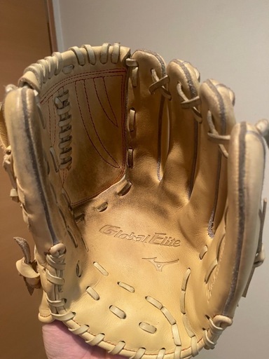 中古　軟式投手用　ミズノグローバルエリート