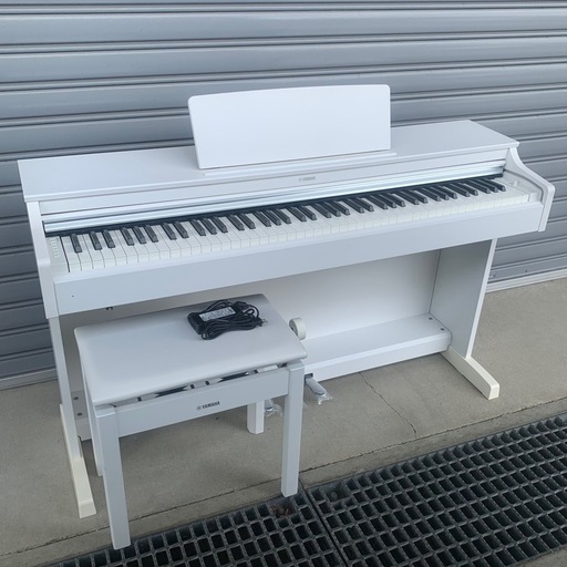 送料込み YAMAHA 激可愛い♥ 電子ピアノ YDP-163WA 17年購入