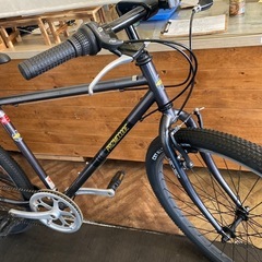 取引き中【前後タイヤ新品！タイヤサイズ27.5インチ】6段変速　27インチMTB ガンメタの画像